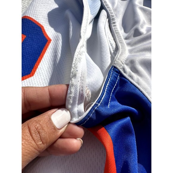 Nike Detroit Pistons Hamilton #12 Men White Jersey Mesh Sewn  Large Sports Core - Picture 14 of 14